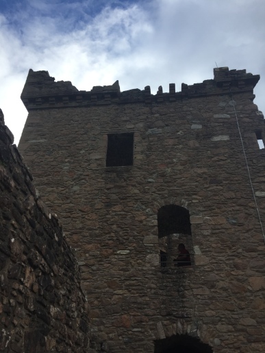 The ruined keep of Urquhart Castle
