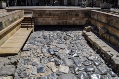 A small segment of the Via Domitia, an ancient Roman road, in Narbonne